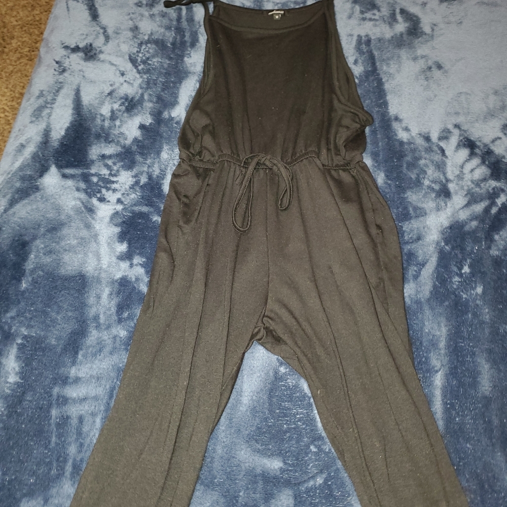 Black pants jumpsuit